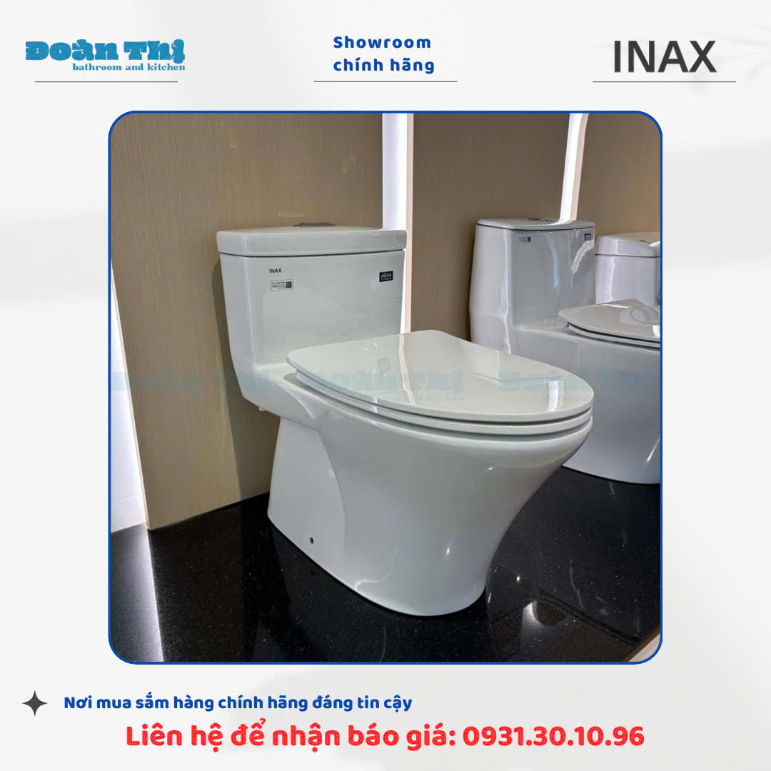 Bàn Cầu 1 Khối INAX AC-900VRN-2 - Ảnh 2