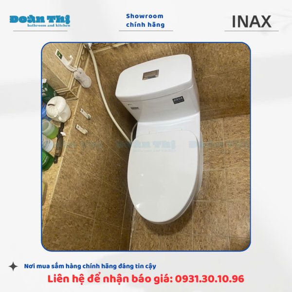 Bàn Cầu 1 Khối INAX AC-900VRN - Ảnh 3