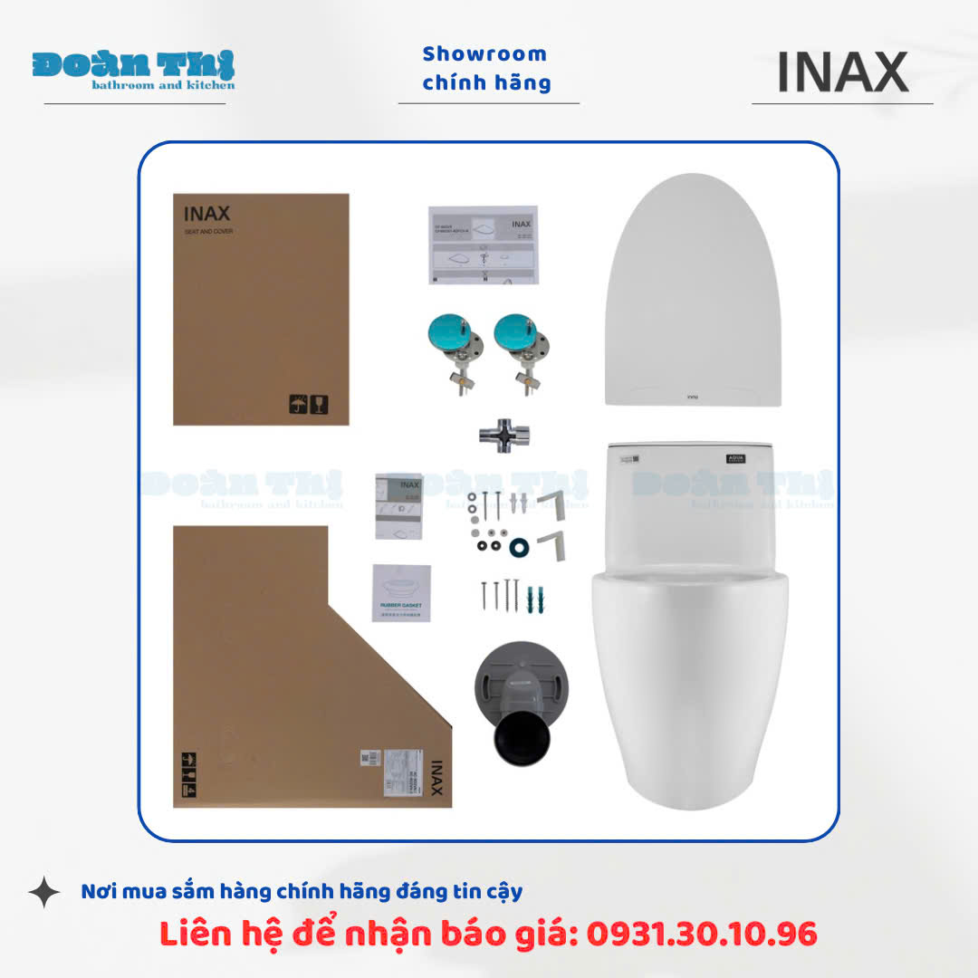 Bàn Cầu 1 Khối INAX AC-902VN - Ảnh 8