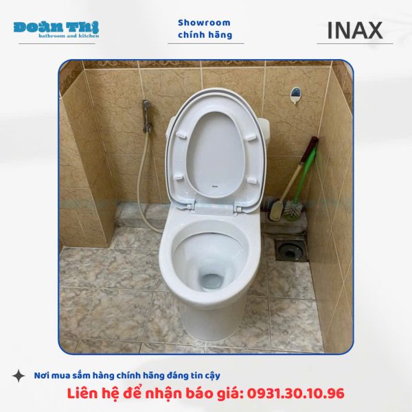 Bàn Cầu 1 Khối INAX AC-969VN - Ảnh 5