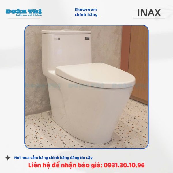 Bàn Cầu 1 Khối INAX AC-989VN - Ảnh 2