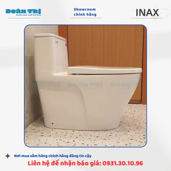 Bàn Cầu 1 Khối INAX AC-989VN - Ảnh 4