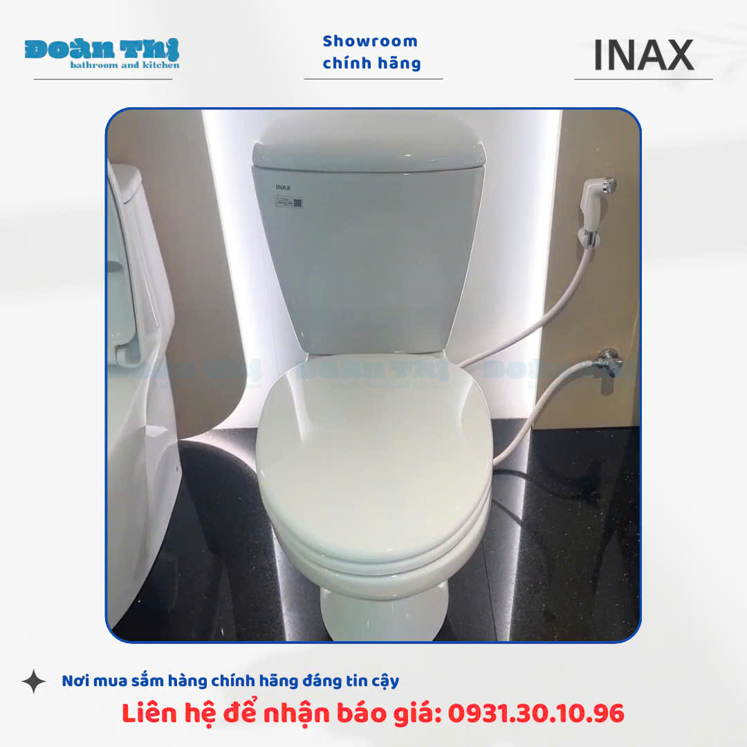Bàn Cầu 2 Khối INAX C-117VAN - Ảnh 5