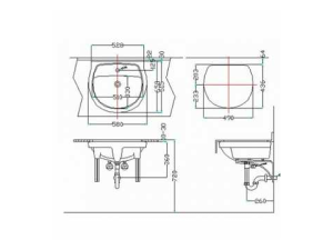 Lavabo Âm Bàn Inax AL-2094V