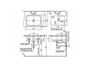 Lavabo Âm Bàn INAX AL-2298V