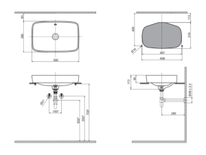 Lavabo Đặt Bàn INAX AL-299V