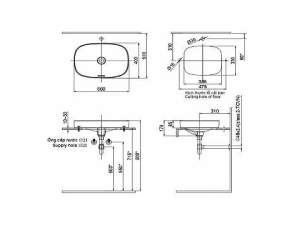 Lavabo Đặt Bàn INAX AL-642V