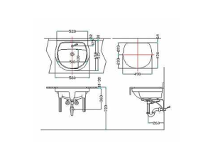 Lavabo Âm Bàn INAX L-2293V