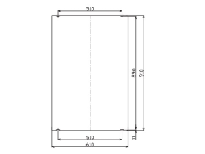 Gương Soi Phòng Tắm INAX KF-6090VA