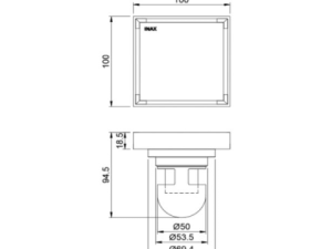 Phễu Thoát Sàn INAX FDV-10F