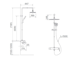 Sen Cây Nóng Lạnh INAX BFV-635S