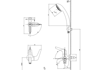 Sen Tắm Lạnh INAX BFV-17-4C