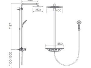 Sen Cây Nhiệt Độ INAX BFV-655T