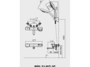 Sen Tắm Nhiệt Độ INAX BFV-7145T-3C