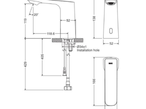 Vòi Lavabo Cảm Ứng INAX AMV-91