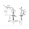 Vòi Rửa Chén Dây Rút Inax SFV-1013SX