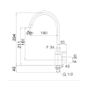 Vòi Rửa Chén Lạnh INAX SFV-21