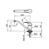 Vòi Rửa Chén Nóng Lạnh INAX SFV-302S