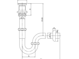 Bộ Xả Lavabo INAX LF-105PAL