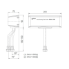 Van Xả Tiểu Cảm Ứng INAX OKUV-120S(B)-0.5DC