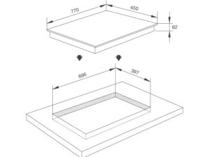 Bếp Điện Từ MALLOCA MIR 772