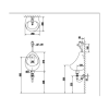 Bồn Tiểu Treo Tường INAX U-116V