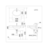 Lavabo Âm Bàn CAESAR L5113