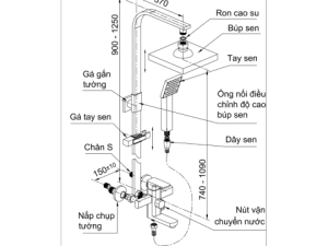 Sen Cây Nóng Lạnh LUXTA L7205