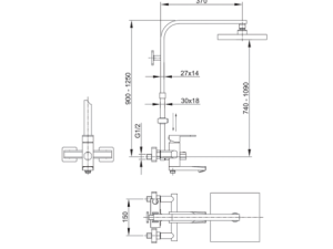 Sen Cây Nóng Lạnh LUXTA L7216