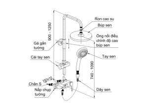 Sen Cây Nóng Lạnh LUXTA L7225