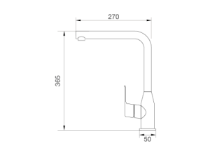 Vòi Rửa Chén Nóng Lạnh MALLOCA K520S