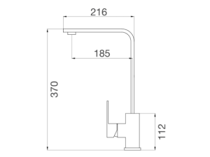 Vòi Rửa Chén Nóng Lạnh MALLOCA K536S