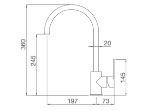 Vòi Rửa Chén Nóng Lạnh MALLOCA MF-040