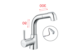 Vòi Lavabo Nóng Lạnh CAESAR B900CU