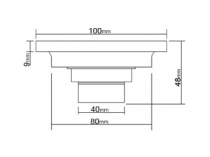 Phễu Thoát Sàn Kanly GCP04