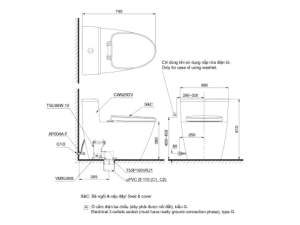 Bàn Cầu Thông Minh TOTO MS625DW11