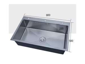 Chậu Rửa Chén 1 Hộc Inox 304 CD8050