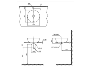 Lavabo Đặt Bàn TOTO LT1706