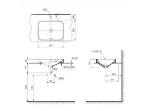 Lavabo Đặt Bàn TOTO LT5715