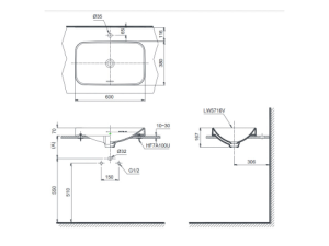 Lavabo Đặt Bàn TOTO LT5716