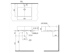 Lavabo Đặt Bàn TOTO LT710CTR