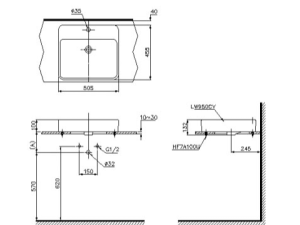 Lavabo Đặt Bàn TOTO LT950C