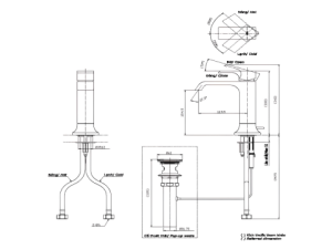 Vòi Lavabo Nóng Lạnh TOTO TLG08303V