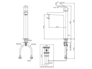 Vòi Lavabo Nóng Lạnh TOTO TLG10305V