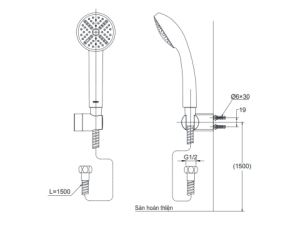 Tay Sen Tắm TOTO DGH104ZR