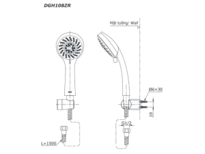 Tay Sen Tắm TOTO DGH108ZR