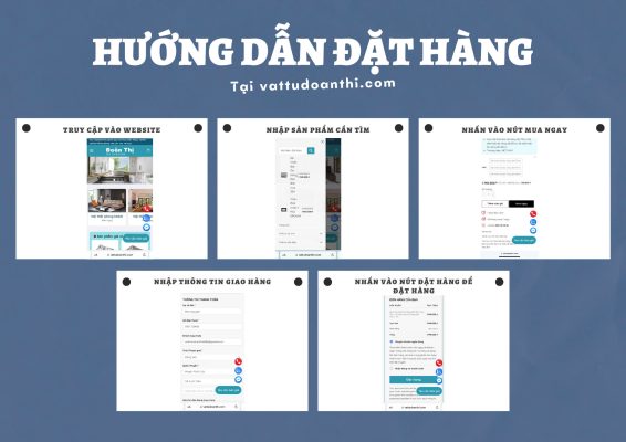 Hướng Dẫn Đặt Hàng Online Tại Xuân Lộc Và Long Khánh