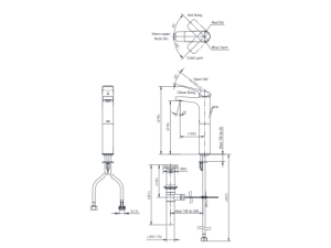 Vòi Lavabo Nóng Lạnh TOTO TTLR302FV-1R