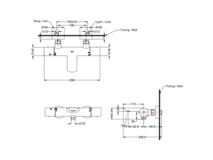 Sen Tắm Nhiệt Độ TOTO TBV01402BA