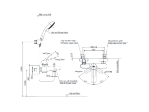 Sen Tắm Nóng Lạnh TOTO TBG03302V